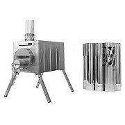 Печь "Экономка" Берег Средняя стационарные экраны