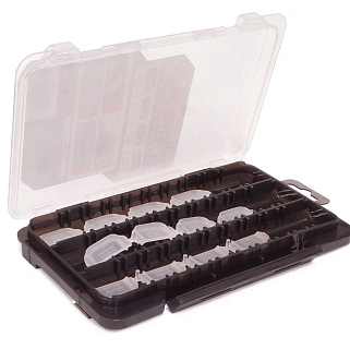 Коробка Kosadaka TB-M18 Light Game Case A, 175x105x18мм, для приманок, черная