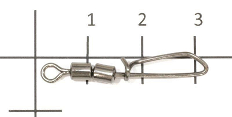 Застежка с двойным высокоскоростным вертлюгом № 4, 35кг (2шт.) Kosadaka 3250BN-4
