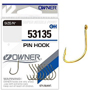 Одинарный крючок OWNER 53135-12, 11шт