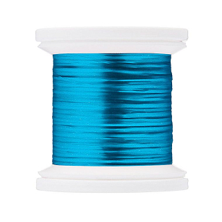 Плоский люрекс HENDS products Patina Tinsel Turquoise Blue (12 ярдов)