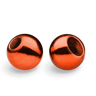 FLY-FISHING Латунные головки Brass Beads 4.8 mm (20 шт.) METALLIC ORANGE
