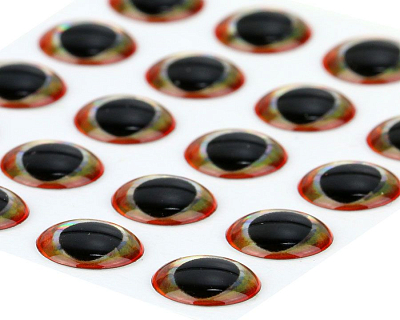 Sybai Глазки 3D Epoxy Eyes, Honey, 9mm