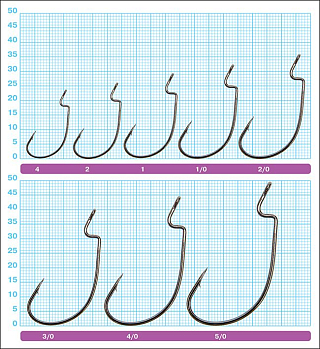 Офсетный крючок OWNER J-HOOK 5140-3/0, 5шт
