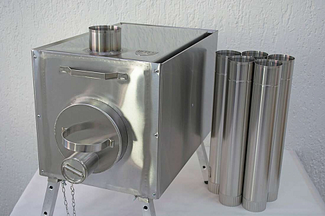 Печь "Экономка Б" Берег съемные экраны