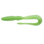 Приманка силиконовая Keitech Mad Wag Mini 3.5" #026 Clear Chartreuse Glow