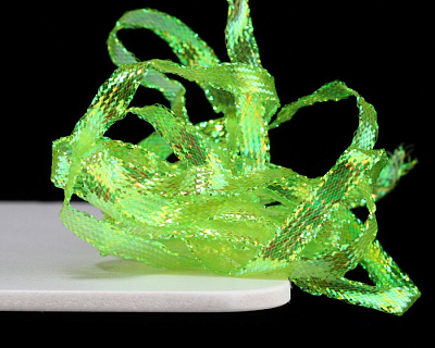 Sybai Материал для тела Pearl Braidback, 4,5mm, Bright Chartreuse