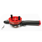 Зимняя оснащенная удочка-глубиномер под кормушку/отцеп