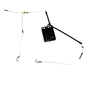 Монтаж фидер. ЛИМАН ФИДЕР - 1/1 с кормушкой квадрат метал.  40гр