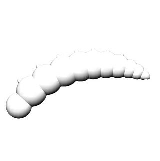 Силиконовая приманка Trix TroutMania PEPPER 1,3" цвет 002 White (Cheese) упак. 8 шт