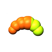 Силиконовая приманка Trix TroutMania CHUBBY 1,1" цвет 216 Orange&Chartreuse (Cheese) упак. 6 шт