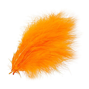 WAPSI Отборные перья "марабу" Select Marabou Plumes FL. ORANGE (12 шт.)