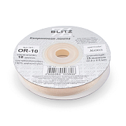 Органза BLITZ 10мм, 22,8м, №001 белый