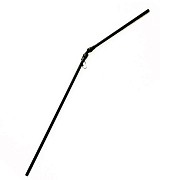 Антизакручиватель изогнутый черный 25см 