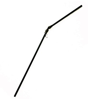 Антизакручиватель изогнутый черный 25см 