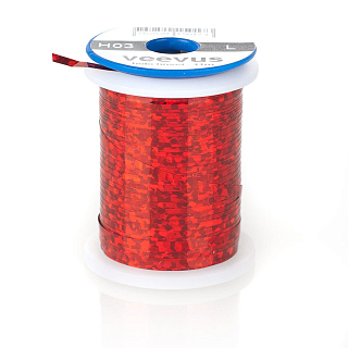VEEVUS Голографический люрекс Holographic Tinsel SMALL 30 m HOLO RED