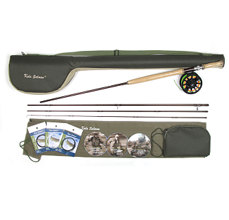 KOLA SALMON Готовый нахлыстовый набор SM2 (4 класс 8'6'', катушка Jora, шнур KS Light Scandi Taper)	