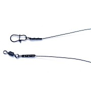 Стальной поводок HITFISH Stainless leader (7*7 нитей) 300мм d 0,45, 15,9 кг (2 шт/уп)