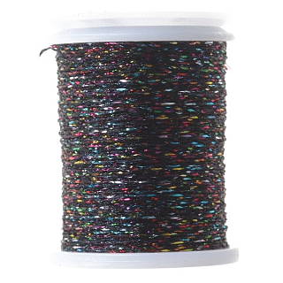 VEEVUS Тесьма Iridescent Thread BLACK RAINBOW