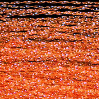 HENDS Синтетическое волокно Krystal Flash - UV Ice Effect UV Fluo Orange #104