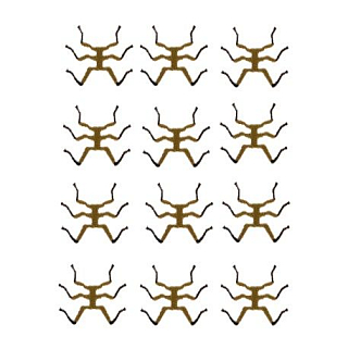 Сибирский Лов Лапки для имитации личинок веснянки №10 болотный (12 шт)