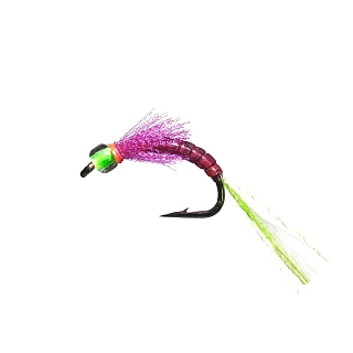 Мушка Омулевая Риб+органза кр. №10 Протасов