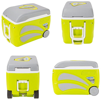 Контейнер изотер. на колесах Pinnacle PROXON 45л зеленый ТРХ-6001-45-G