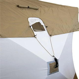 Антидождевая накидка Следопыт Premium 2.4x2.4м, оливковый