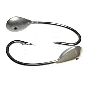Мормышка паяная Капля грань 113КС, кр. 10 никель