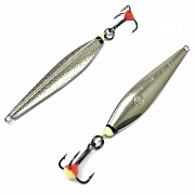 Зимняя блесна MF Ice "ККМ" 42мм 3.8г подвес мельхиор-мельхиор