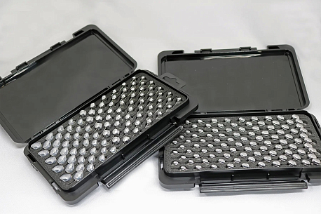 Коробка рыбол. MEIHO 34 Freely Jig Head Case (Black) 175x105x8