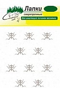 Сибирский Лов Лапки для имитации личинок веснянки сверхпрочные № 12 бежевые (10 шт)