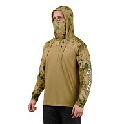 Джерси Аquatic Дж-10 с капюшоном и баффом (размер M, SAND CAMO)