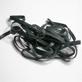 VIRTUAL NYMPH Латексная полоска Nymph Skin Black 4.5 mm