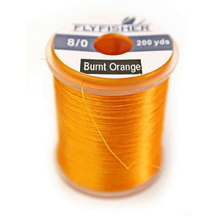 FLYFISHER Монтажная нить 8/0 180м BURNT ORANGE