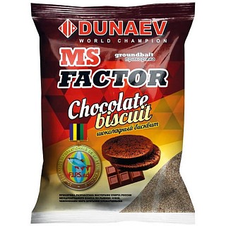Прикормка "DUNAEV MS FACTOR" 1кг Шоколадный бисквит