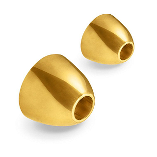 FLY-FISHING Латунные конусы (10 шт.) 8.0 мм 10/32" GOLD