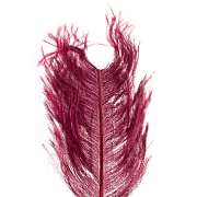 WAPSI Перья страуса Ostrich Herl WINE