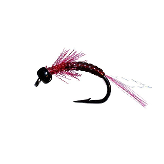 Мушка Омулевая Риб+органза кр. №10 Протасов