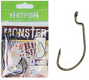 Крючок офсетный HITFISH MONSTER #11/0 (2 шт\пач)