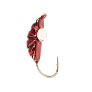 Мормышка W Spider Опарыш с ушком краш. 3,5 мм 0,71 гр. 134 с камнем