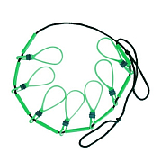 Кукан пластиковый с 7 карабинами