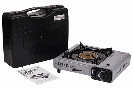 Плита газовая портативная Tourist KERAMIK GURU TS-200
