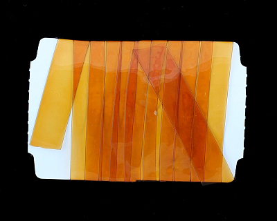 Sybai Материал для тела Stretch Glass, 10mm, Cinnamon