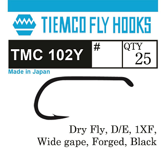 TIEMCO Крючки TMC102Y #11 (20 шт.)
