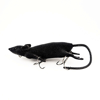 Мышь "Rat King" Крысиный Король, черный (57гр/140мм)