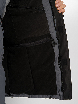 Костюм Huntsman Siberia, цв.серый/черный,тк.Breathable, р.52-54/182-188