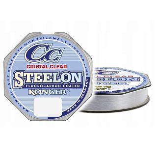 Леска KONGER STEELON CRISTAL CLEAR Fluorocarbon coated 0,30/150м