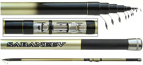 Удилище с кольцами Sabaneev MASTER Bolo 500