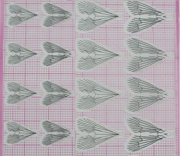 FLY-FISHER Заготовки для крылышек ручейника